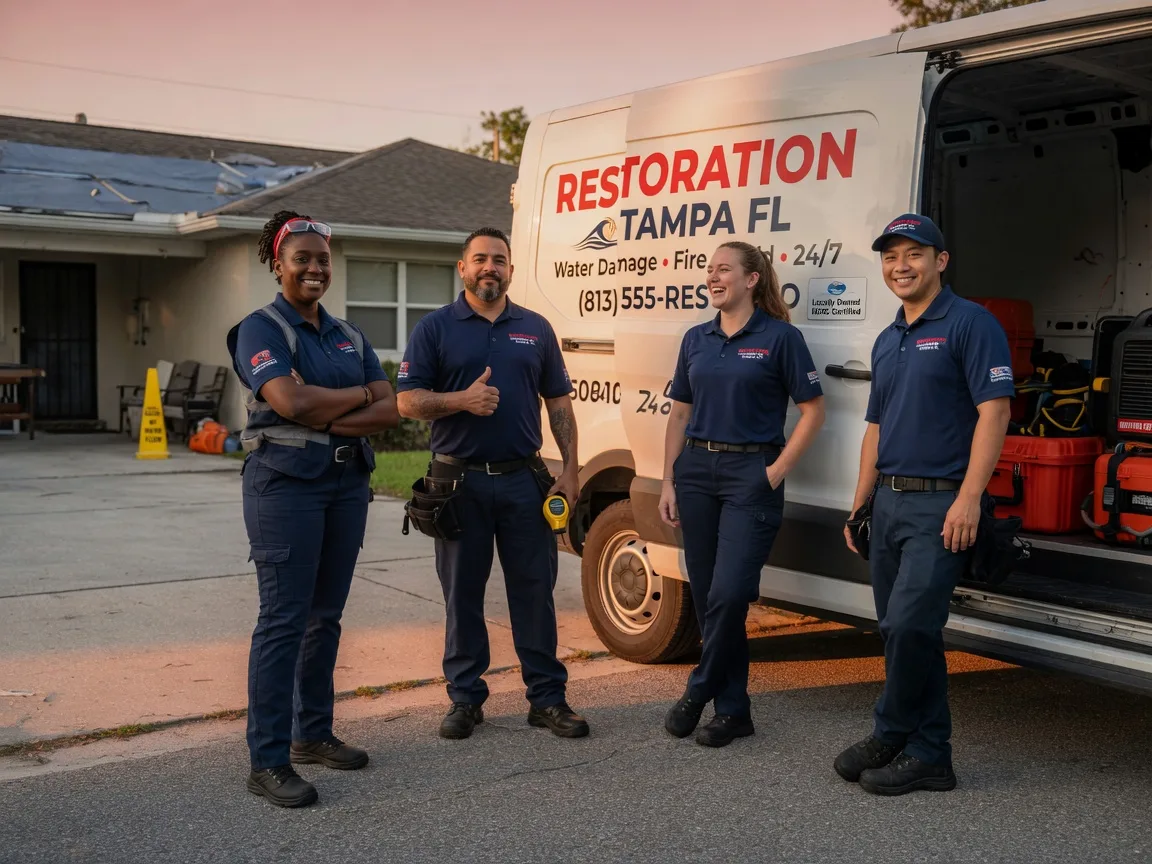 Water Damage Restoration company in Zionsville, PA